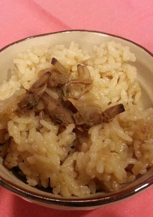 炊飯器で簡単美味しい○。あさりご飯。○-レシピのメイン写真