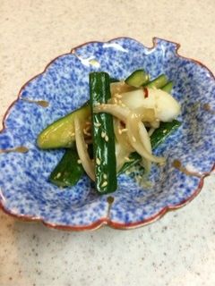餃子のタレで簡単浅漬け(^^)-レシピのメイン写真