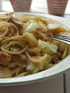 春キャベツで簡単パスタ-レシピのメイン写真