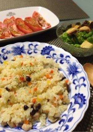 フライパンで簡単♡チキンピラフ-レシピのメイン写真