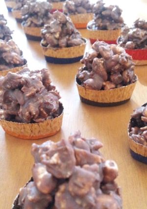 ★バレンタインにクランチチョコ★-レシピのメイン写真