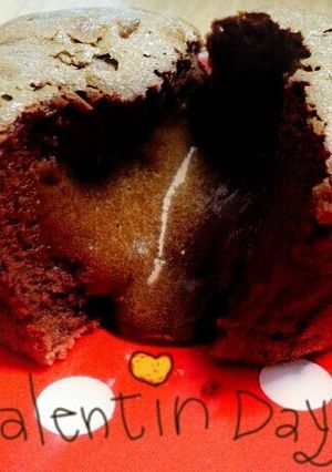 超簡単フォンダンショコラ〜バレンタイン〜-レシピのメイン写真