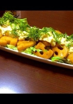 蓮根の南蛮サラダ-レシピのメイン写真