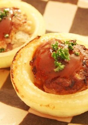 ☆玉葱の肉詰め☆-レシピのメイン写真