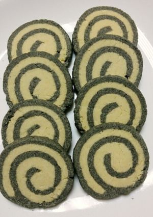 白黒セサミのトルネードクッキー-レシピのメイン写真