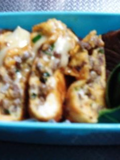 餃子の具de リメイクおかず-レシピのメイン写真