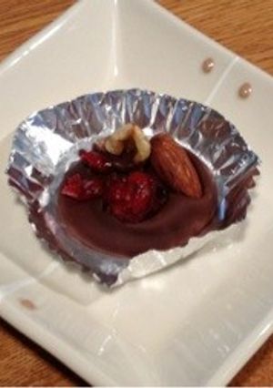 ナッツ＆クランベリーチョコ-レシピのメイン写真