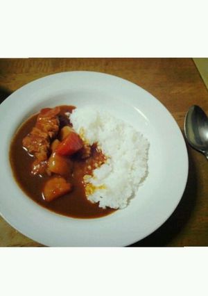 街のカレー屋さんのカレーライス♪-レシピのメイン写真