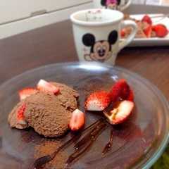 รูปของ 濃厚チョコババロア♡ムース オ ショコラ