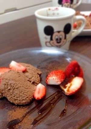 濃厚チョコババロア♡ムース オ ショコラ-レシピのメイン写真
