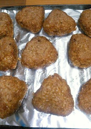 トースターで!中までしみてる焼おにぎり-レシピのメイン写真