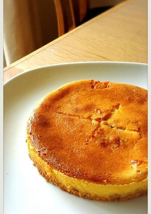 ミキサーで簡単！ベイクドチーズケーキ-レシピのメイン写真
