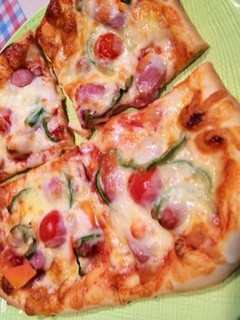HBで☆私の家はまるでピザ屋さん-レシピのメイン写真