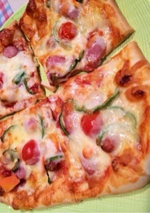 HBで☆私の家はまるでピザ屋さん-レシピのメイン写真