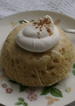りんごとくるみのレンジケーキ-レシピのメイン写真