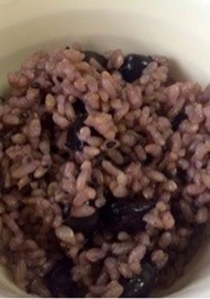 食物繊維いっぱい!黒豆玄米ご飯-レシピのメイン写真