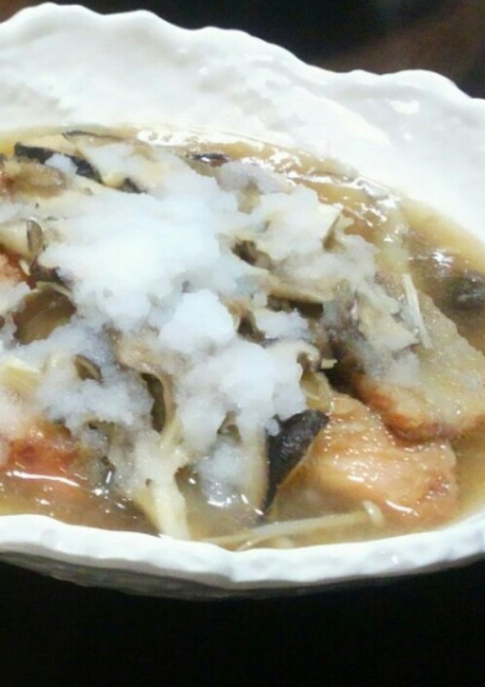 美容食材たっぷり☆鮭ときのこのおろし煮-レシピのメイン写真
