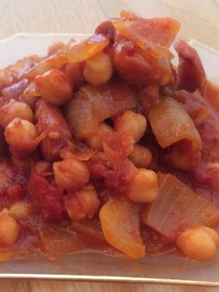 ひよこ豆が美味しいトマト煮!-レシピのメイン写真