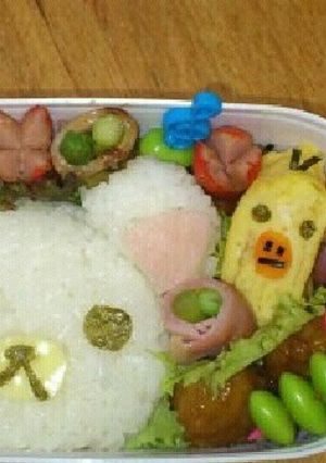 キャラ弁☆コリラックマとキイロイトリ★-レシピのメイン写真