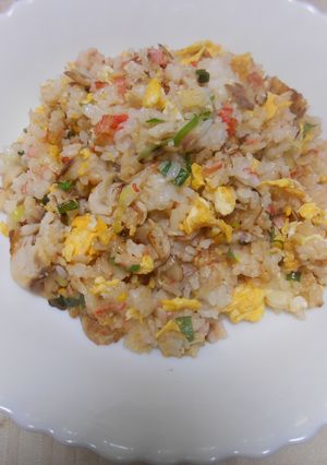 残った焼きほっけ入りチャーハン-レシピのメイン写真