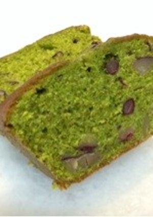 栗の抹茶パウンドケーキ-レシピのメイン写真