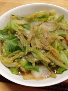 ダイエットに☆ヘルシー麻婆キャベ白菜-レシピのメイン写真