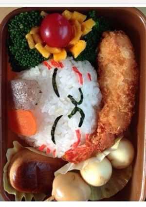 ニャンコ先生の大好物弁当☆-レシピのメイン写真