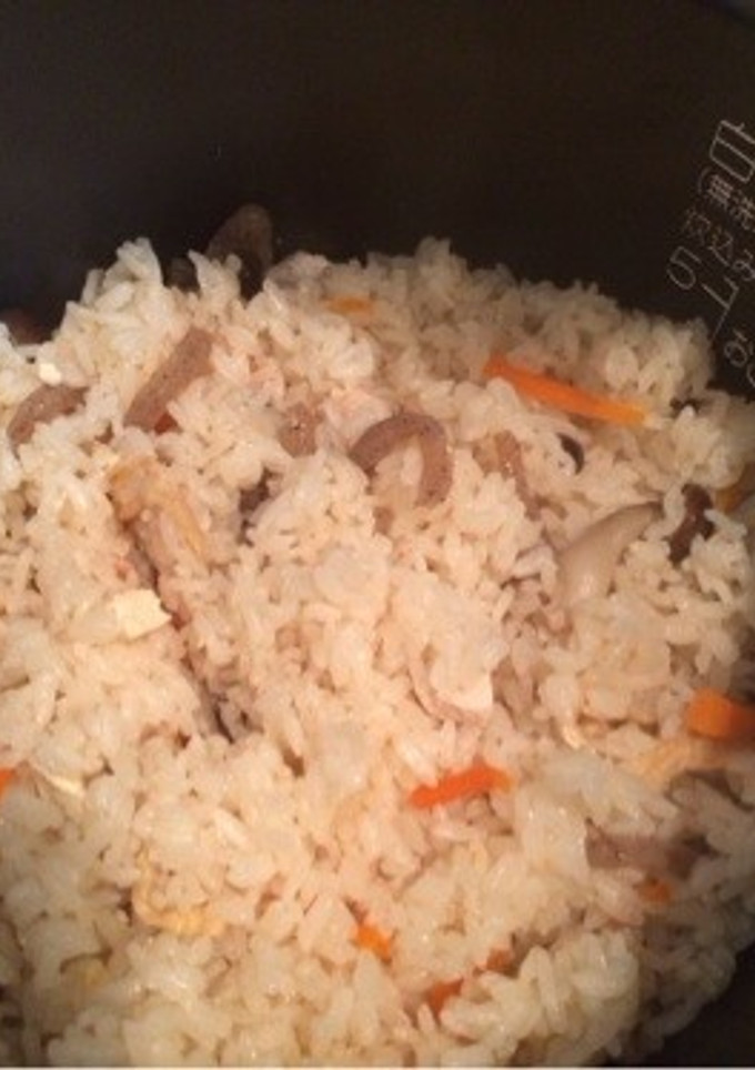 おでんの残り汁炊き込みご飯‼︎-レシピのメイン写真