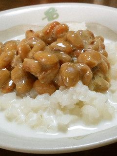 納豆&牛乳deリゾット風ごはん-レシピのメイン写真