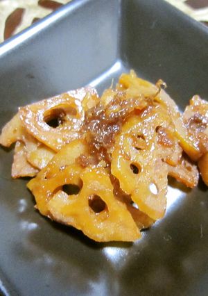 体がポカポカ♡生姜とれんこんのつくだ煮-レシピのメイン写真