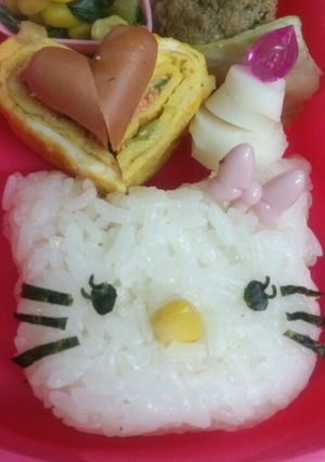キティﾁｬﾝぉ弁当-レシピのメイン写真