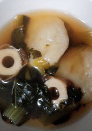 お正月に食べる我が家の簡単お雑煮-レシピのメイン写真