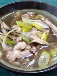 「エバラプチッと鍋」寄せ鍋で鶏南蛮スープ-レシピのメイン写真