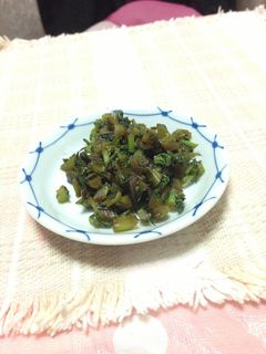 簡単大根の葉炒め!美味しい♡-レシピのメイン写真