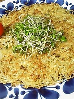 ハッシュドポテト塩焼きそば♪-レシピのメイン写真