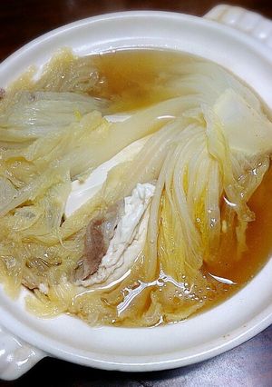 プチッと鍋☆鍋焼き風白菜ミルフィーユ-レシピのメイン写真