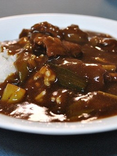 牛すじと白ネギのカレー-レシピのメイン写真