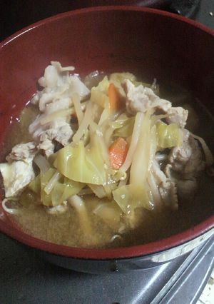 味噌煮込みうどん 簡単-レシピのメイン写真