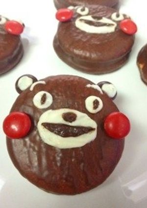 チョコパイdeくまモン-レシピのメイン写真