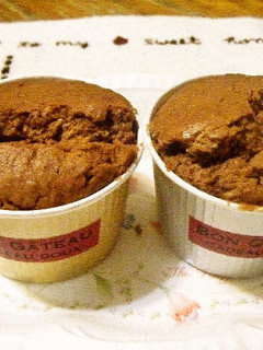 米粉でチョコマフイン、さっくり美味しい。-レシピのメイン写真