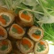 水菜と人参の豚巻き~ワサビ添え~