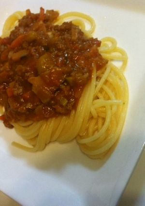 優しい家庭の味　定番ミートソースパスタ-レシピのメイン写真