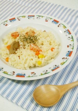 フライパン DE 簡単エビピラフ♪-レシピのメイン写真