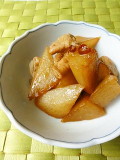 【副菜】大根と豚肉の炒り煮-レシピのメイン写真