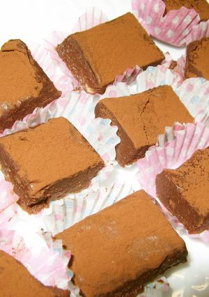 バレンタインにヨーグルトde生チョコ♪-レシピのメイン写真