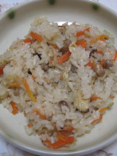 大豆の炊き込みご飯-レシピのメイン写真