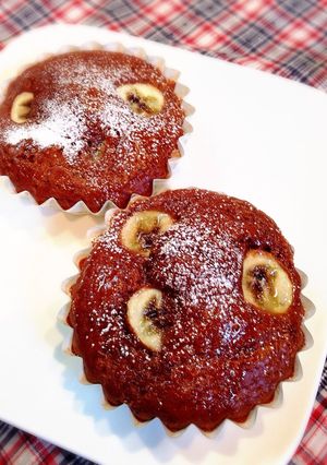 30分で出来るココアバナナケーキ-レシピのメイン写真