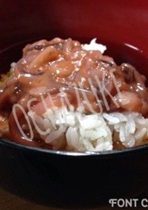 シンプル！麦茶でお茶漬け-レシピのメイン写真