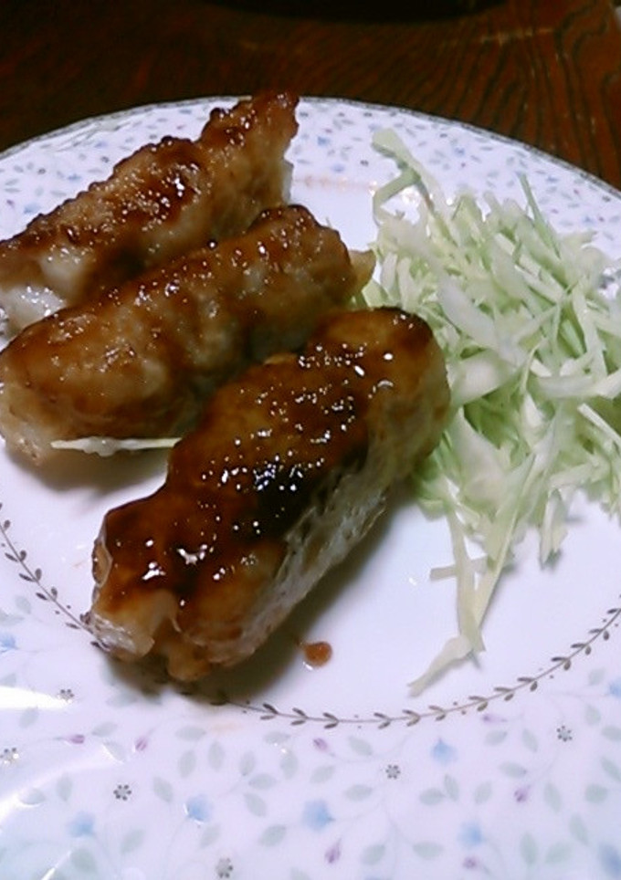 長芋豚肉巻きの照焼きオイスターソース-レシピのメイン写真