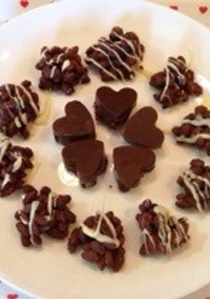 バレンタイン♥️簡単！ライスチョコ-レシピのメイン写真